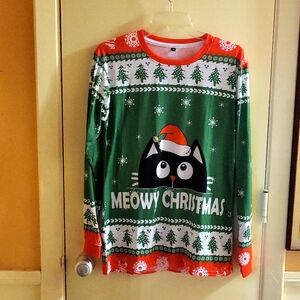 Cat Christmas shirt